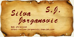 Silva Jorganović vizit kartica